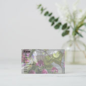 Moonlight Singer! Visitekaartje (Staand voorkant)