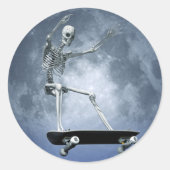 Moonlight Skateboarden sticker (Voorkant)