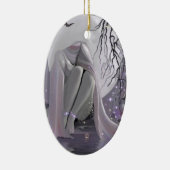 Moonlight Slaap! Keramisch Ornament (Rechts)