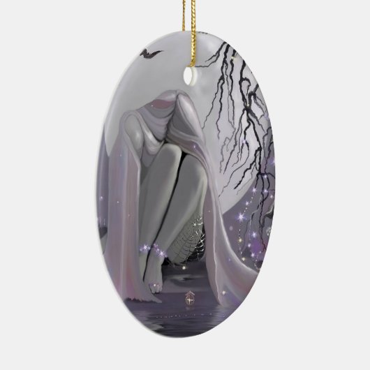 Moonlight Slaap! Keramisch Ornament (Rechts)