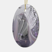 Moonlight Slaap! Keramisch Ornament (Links)