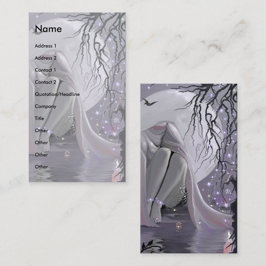 Moonlight Slaap! Visitekaartje