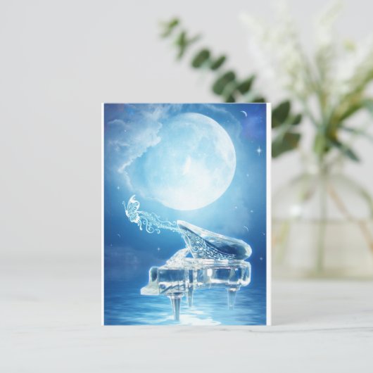 Moonlight Sonata Briefkaart (Staand voorkant)