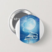 Moonlight Sonata Ronde Button 5,7 Cm (Voorkant /achterkant)