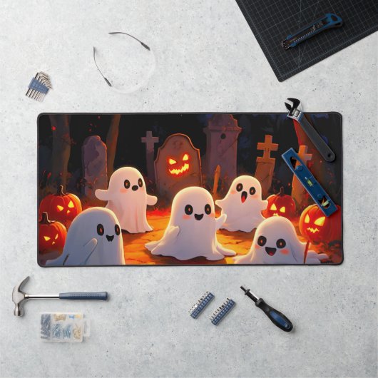 Moonlight Spooky Ghost Tales Bureaumat (Werkstation)