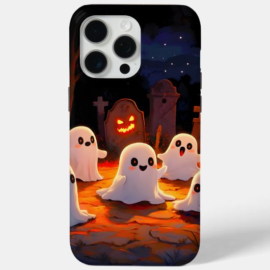 Moonlight Spooky Ghost Tales Case-Mate iPhone Case (Achterkant)
