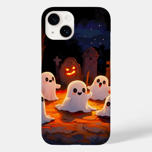 Moonlight Spooky Ghost Tales Case-Mate iPhone Case (Achterkant)