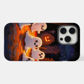 Moonlight Spooky Ghost Tales iPhone Hoesje (Achterkant horizontaal)