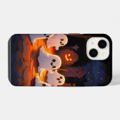 Moonlight Spooky Ghost Tales iPhone Hoesje (Achterkant horizontaal)