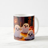 Moonlight Spooky Ghost Tales Koffiemok (Voorkant rechts)
