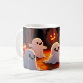 Moonlight Spooky Ghost Tales Koffiemok (Voorkant links)