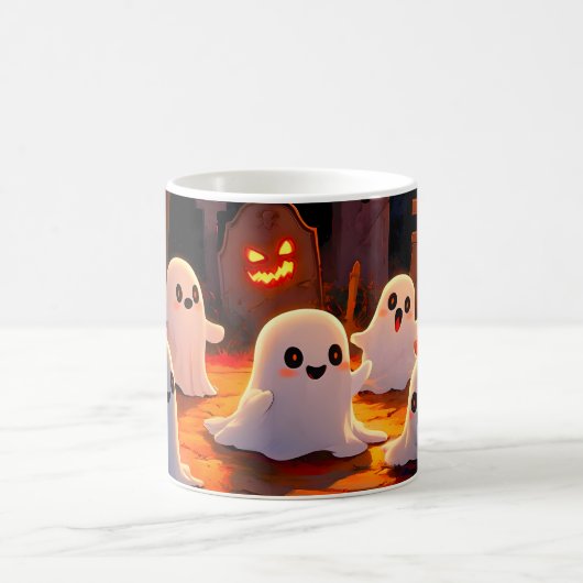 Moonlight Spooky Ghost Tales Koffiemok (Center)