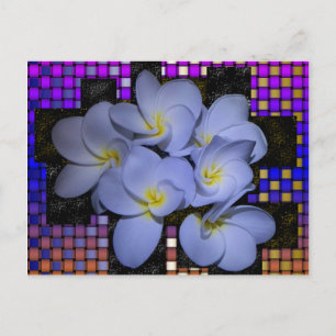 Moonlight Stardus Plumeria Weave Briefkaart