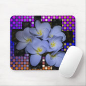 Moonlight Stardust Plumeria Weave Muismat (Met muis)