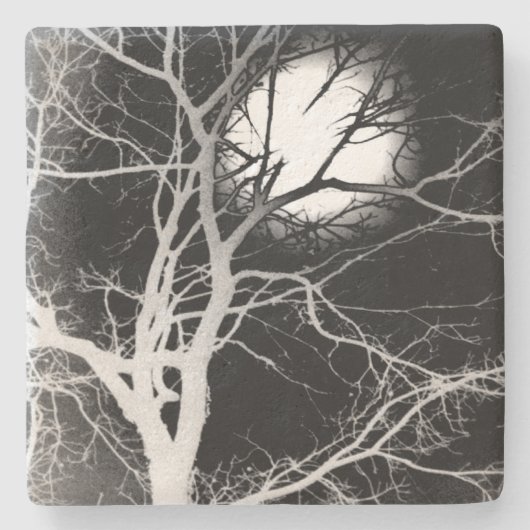 Moonlight Stenen Onderzetter (Voorkant)
