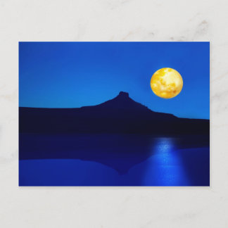 Moonlight stijgende briefkaart