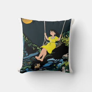 Moonlight Swing Dream beroemd gemaakt door Whimsic Kussen
