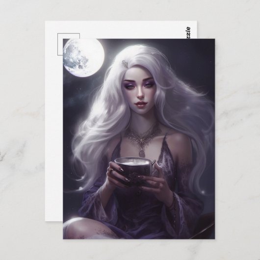 Moonlight Tea Briefkaart (Voorkant / Achterkant)
