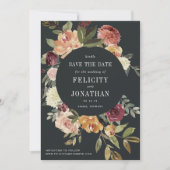 Moonlight Tuin Save the Date Kaart (Voorkant)