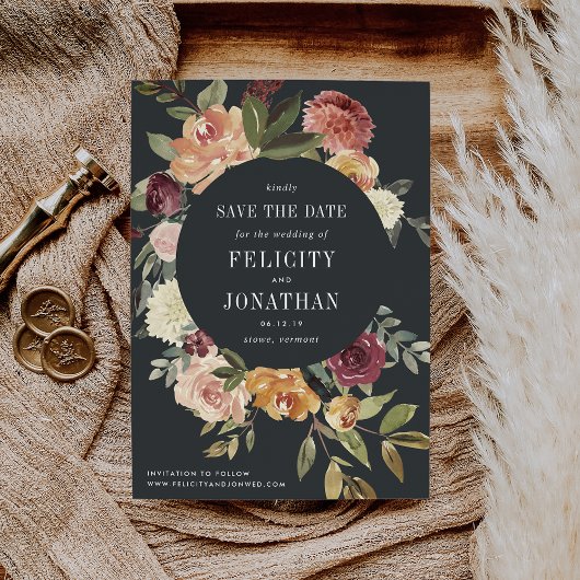 Moonlight Tuin Save the Date Kaart