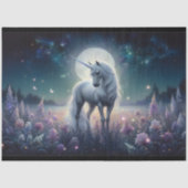 Moonlight Unicorn Dreams Decoupage  Tissuepapier (Voorkant)