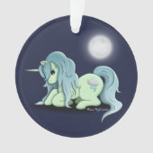 Moonlight Unicorn Ornament (voorkant)