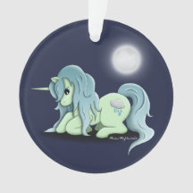 Moonlight Unicorn Ornament