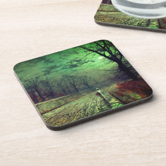 Moonlight Walk Bier Onderzetter (Linkerzijde)