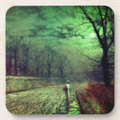 Moonlight Walk Bier Onderzetter (Voorkant)