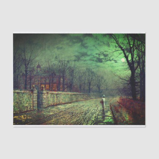 Moonlight Walk Tissuepapier (Voorkant)