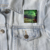 Moonlight Walk Vierkante Button 5,1 Cm (In situ)