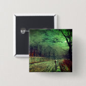 Moonlight Walk Vierkante Button 5,1 Cm (Voorkant /achterkant)