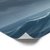 Moonlight Wave & Black Cat Poster (Hoek)