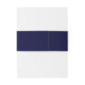 Moonlight Wedding Celestial Love Night Sky Theme Uitnodigingen Wikkel (Achterkant Voorbeeld)