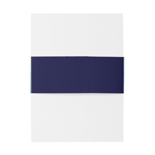 Moonlight Wedding Celestial Love Night Sky Theme Uitnodigingen Wikkel (Achterkant Voorbeeld)