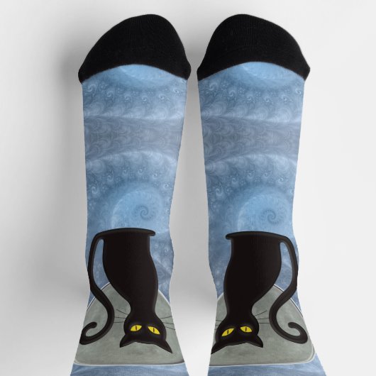 Moonlight Whiskers: Kat vertrouwd Sokken (Top)