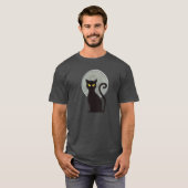 Moonlight Whiskers: Kat vertrouwd T-shirt (Voorkant volledig)