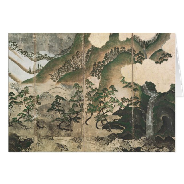 Moonlight Winter Landschap (Voorkant Horizontaal)