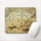 Moonlight Winter Landschap Muismat (Met muis)