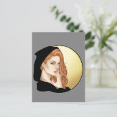 Moonlight Witch Briefkaart (Staand voorkant)
