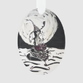 Moonlight Witchy Mermaid Dark Love Fantasy Ornament (voorkant)