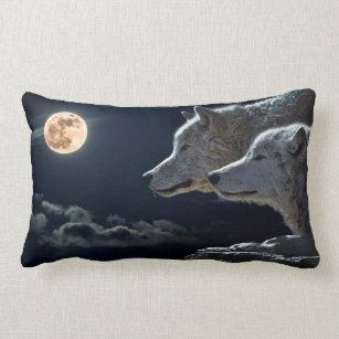 Moonlight Wolf Lumbar Cushion Kussen