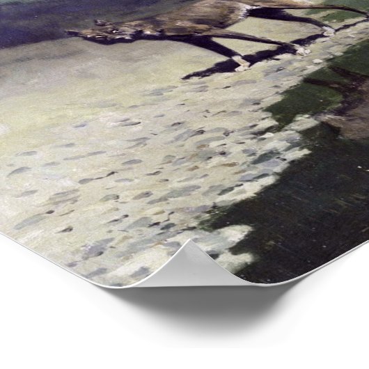 Moonlight Wolf Poster (Hoek)