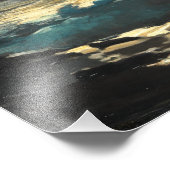 Moonlight, Wood Island Light van Winslow Homer. Foto Afdruk (Hoek)