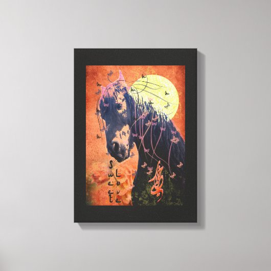 Moonlight - Wrapped Canvas Afdruk (Voorkant)