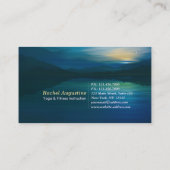 Moonlight Yoga Teacher Half Moon Pose 5 Class Pass Klantenkaartje (Achterkant)