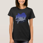 Moonlight Zoo Animal Aussie Kangaroo T-shirt (Voorkant)