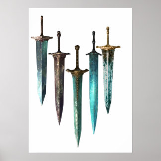 Moonlight-zwaard Poster