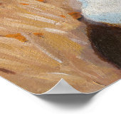 Moonlit Autumn Night: 30x24 Afdrukken Poster (Hoek)