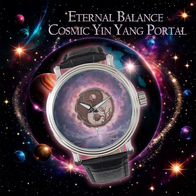 Moonlit Balance – Yin Yang of Eternal Light.  Horloge (Creator heeft geüpload)